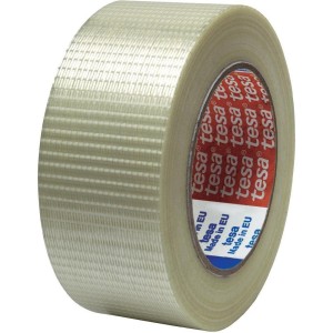 Reinforced sealing tape with fibres