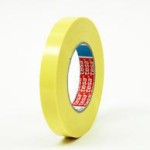 Yellow strapping tape